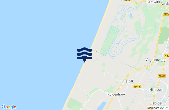 Mappa delle Getijden in Gemeente Kaag en Braassem, Netherlands