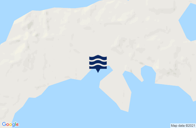 Mappa delle Getijden in Gertrude Cove Kiska Island, United States