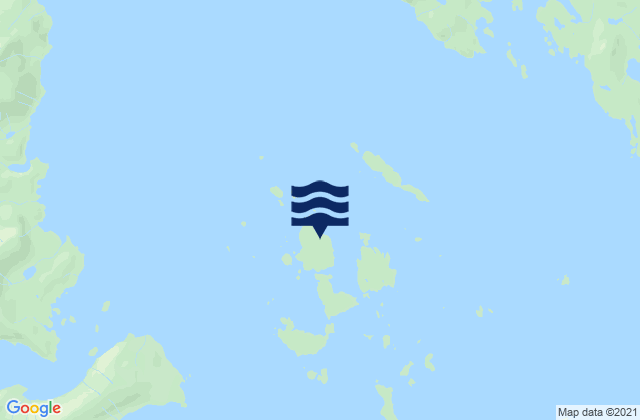 Mappa delle Getijden in Grand Island, United States