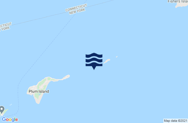 Mappa delle Getijden in Great Gull Island SW of, United States