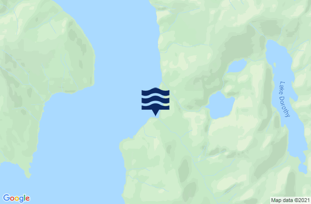 Mappa delle Getijden in Greely Point (Taku Inlet), United States