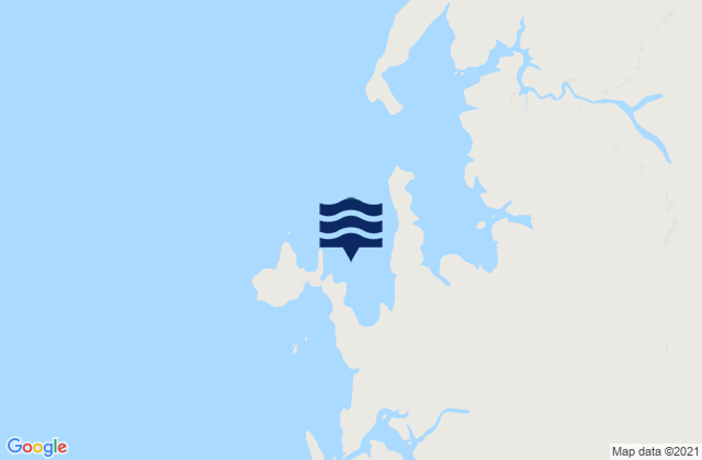 Mappa delle Getijden in Hall Point, Australia