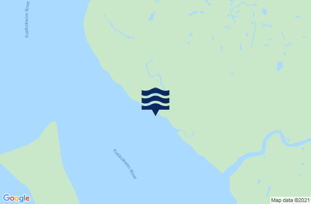 Mappa delle Getijden in Helmick Point southeast of, United States