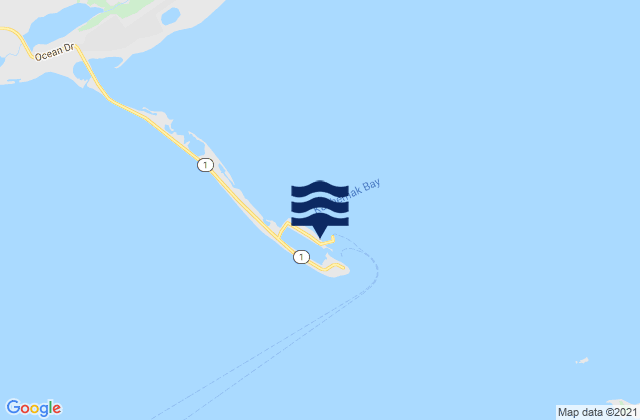 Mappa delle Getijden in Homer (Kachemak Bay), United States