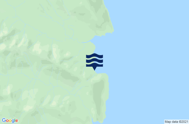 Mappa delle Getijden in Hoonah-Angoon Census Area, United States