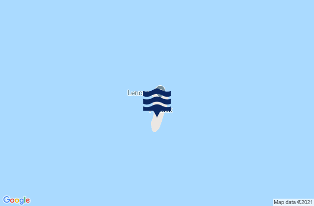 Mappa delle Getijden in Houk Municipality, Micronesia