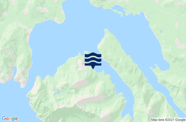 Mappa delle Getijden in Hunger Harbour, Canada