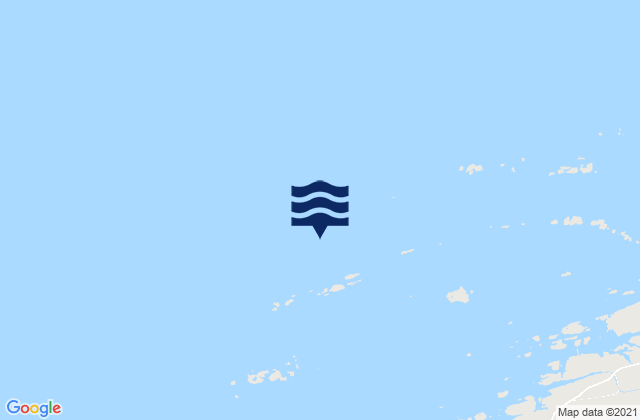 Mappa delle Getijden in Hustadvika, Norway