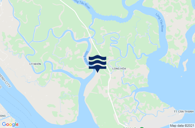 Mappa delle Getijden in Huyện Cần Giờ, Vietnam