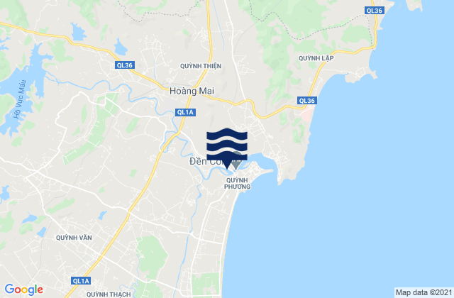 Mappa delle Getijden in Huyện Quỳnh Lưu, Vietnam