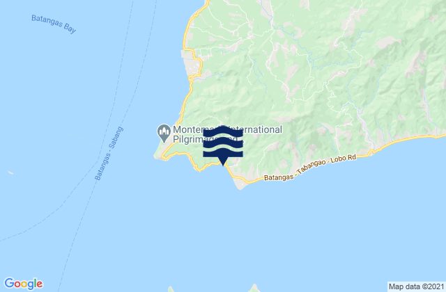 Mappa delle Getijden in Ilihan, Philippines