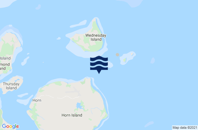 Mappa delle Getijden in Ince Point, Australia