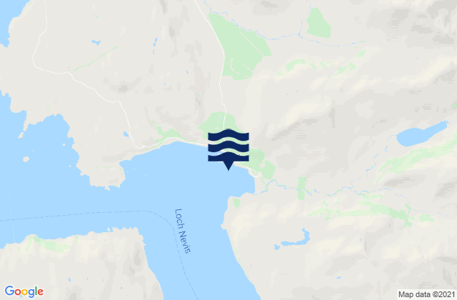 Mappa delle Getijden in Inverie Bay, United Kingdom