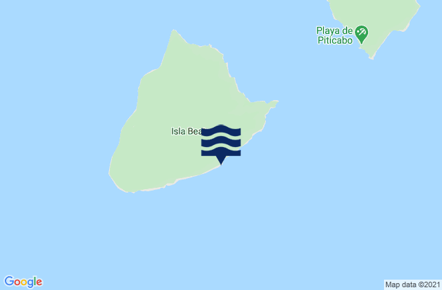 Mappa delle Getijden in Isla Beata, Dominican Republic