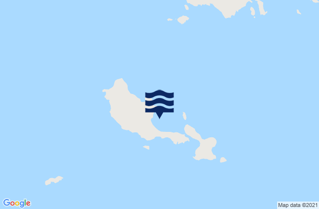 Mappa delle Getijden in Isla Tova, Argentina