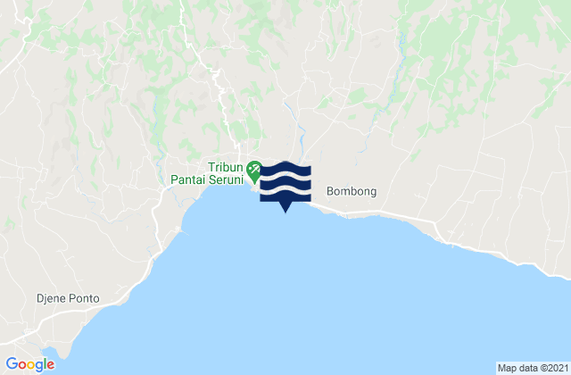 Mappa delle Getijden in Kabupaten Bantaeng, Indonesia