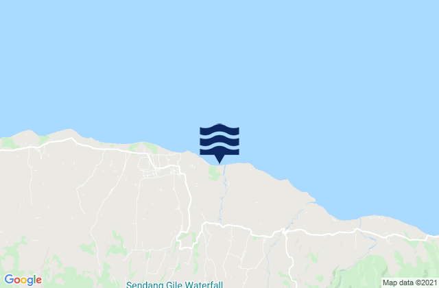 Mappa delle Getijden in Kabupaten Lombok Utara, Indonesia