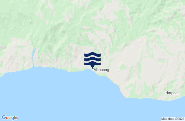 Mappa delle Getijden in Kabupaten Maluku Barat Daya, Indonesia