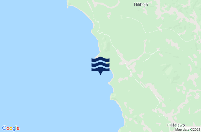 Mappa delle Getijden in Kabupaten Nias Selatan, Indonesia