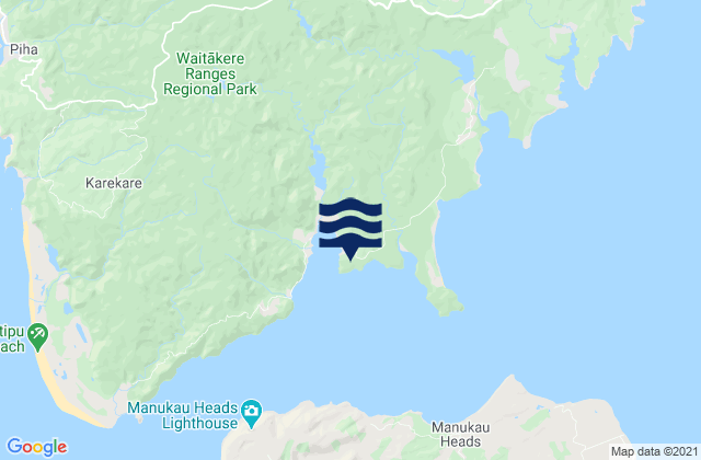 Mappa delle Getijden in Kaitarakihi Bay, New Zealand