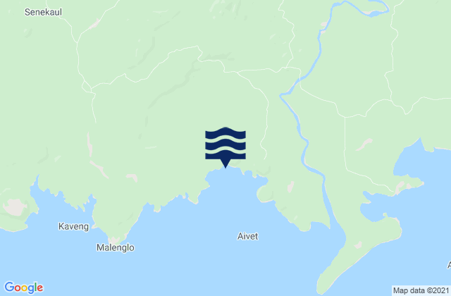 Mappa delle Getijden in Kandrian Gloucester, Papua New Guinea