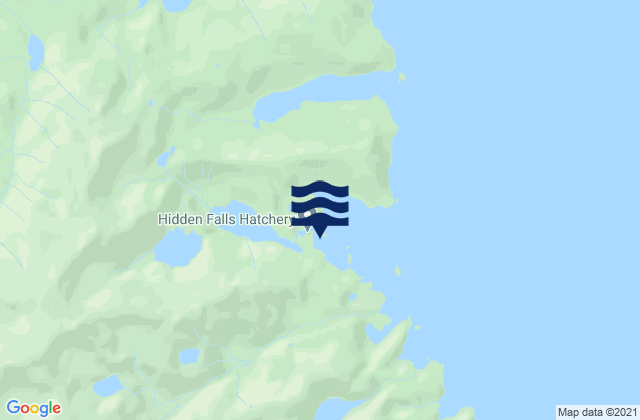 Mappa delle Getijden in Kasnyku Bay, United States