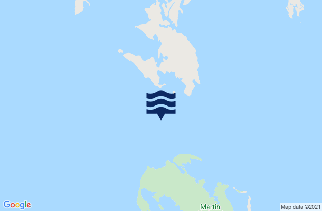 Mappa delle Getijden in Kedges Strait Buoy 4, United States