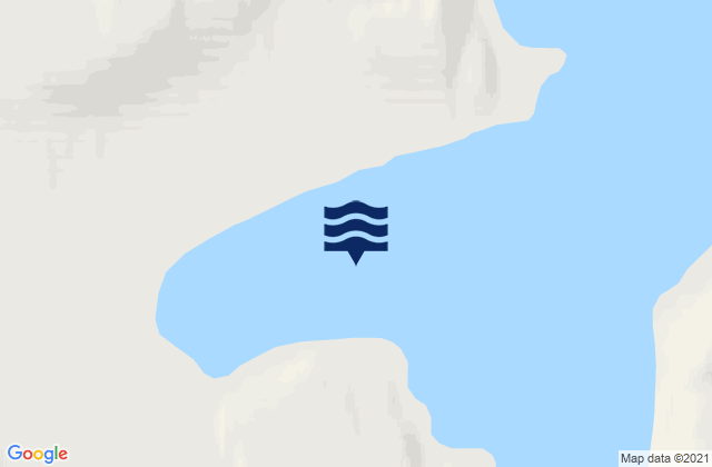Mappa delle Getijden in Kentra Bay, Canada