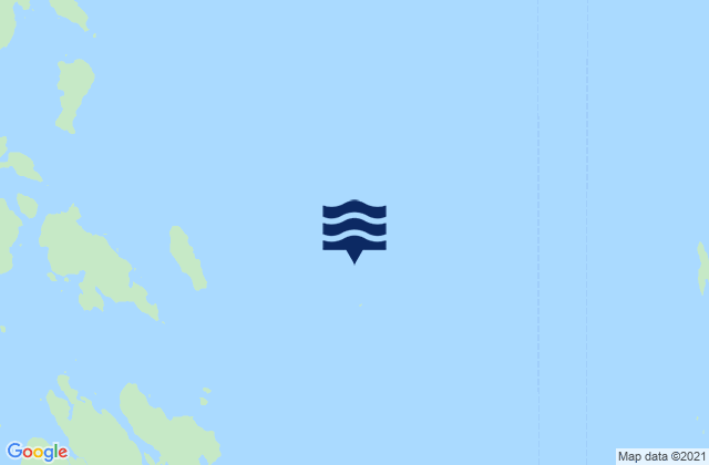 Mappa delle Getijden in Key Reef, United States