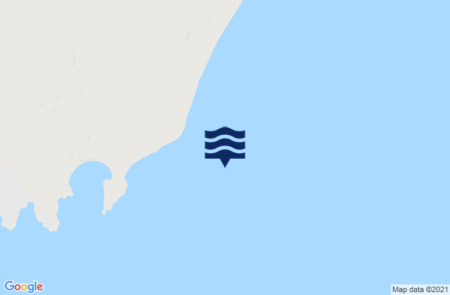 Mappa delle Getijden in Kigul Island, United States