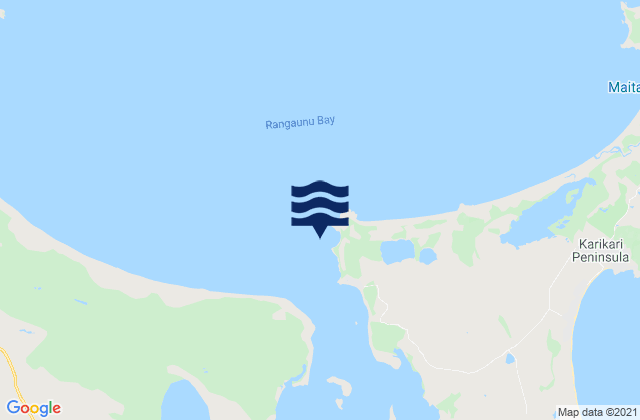Mappa delle Getijden in Kotiatia Point, New Zealand