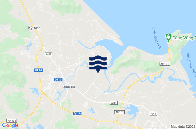 Mappa delle Getijden in Kỳ Anh, Vietnam
