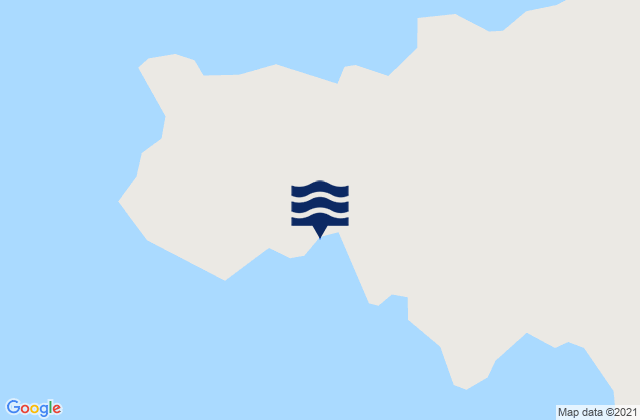 Mappa delle Getijden in Lash Bay, United States