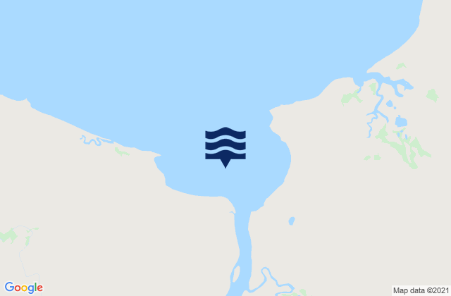 Mappa delle Getijden in Lethbridge Bay, Australia