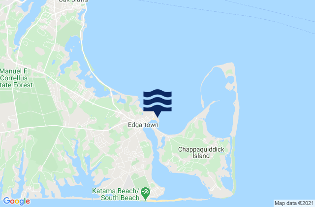 Mappa delle Getijden in Lighthouse Beach, United States