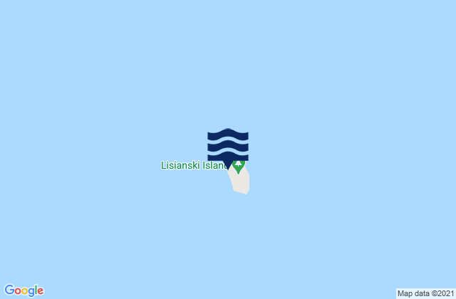 Mappa delle Getijden in Lisianski Island, United States