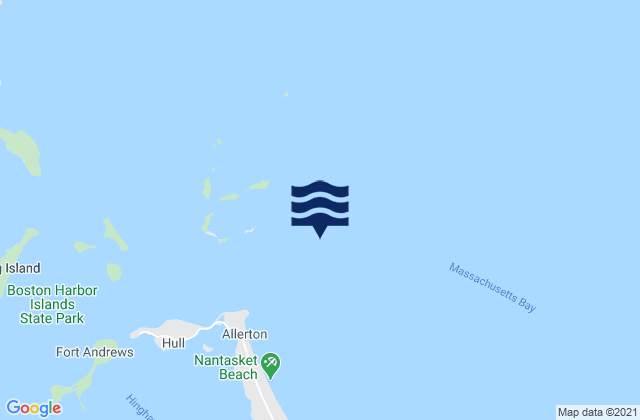 Mappa delle Getijden in Little Brewster Island 1.5 n.mi. E of, United States
