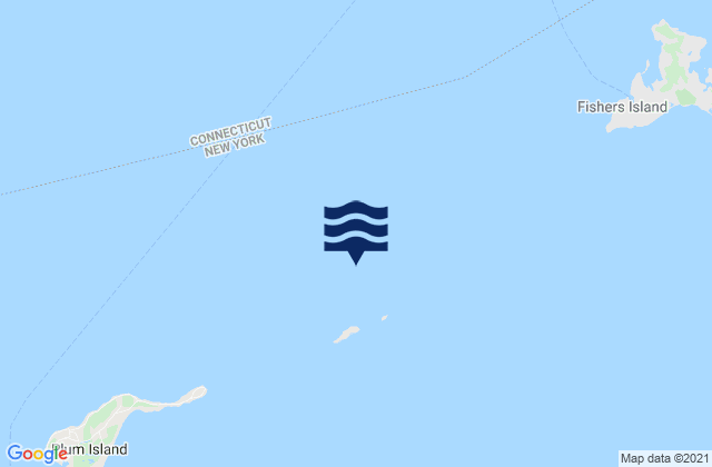 Mappa delle Getijden in Little Gull Island 0.8 mile NNW of, United States