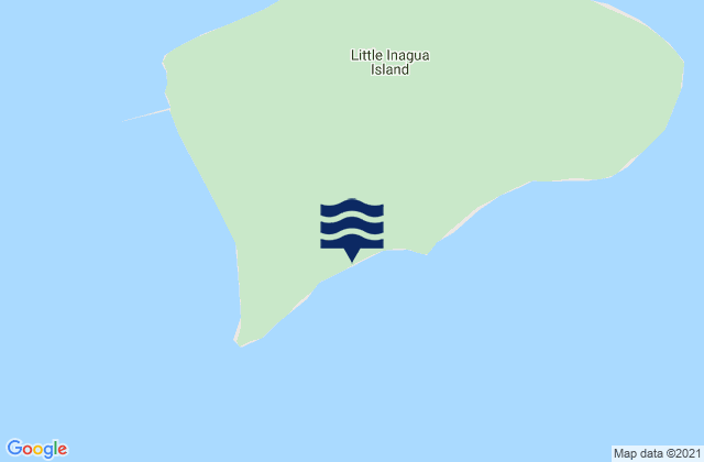 Mappa delle Getijden in Little Inagua Island, Haiti