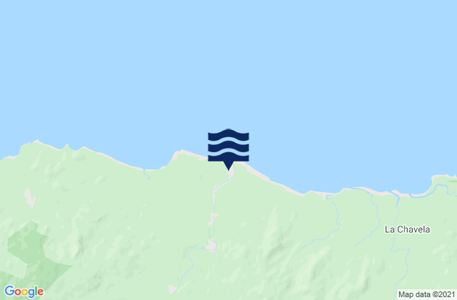 Mappa delle Getijden in Loma Yuca, Panama