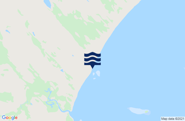 Mappa delle Getijden in Low Wooded Isle, Australia