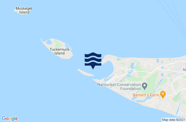 Mappa delle Getijden in Madaket Harbor, United States