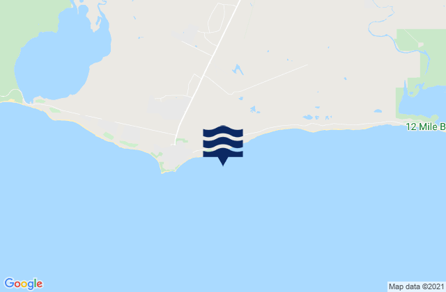 Mappa delle Getijden in Mary Ann Haven, Australia
