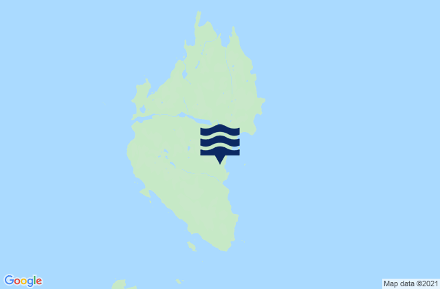 Mappa delle Getijden in Mary Island, United States