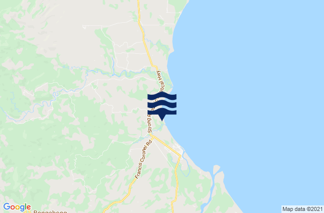 Mappa delle Getijden in Masaguisi, Philippines