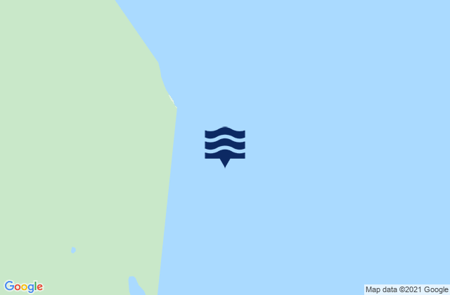 Mappa delle Getijden in Mercy Bay, Banks Island, NWT, United States