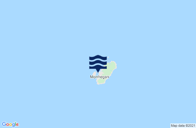 Mappa delle Getijden in Monhegan Island, United States