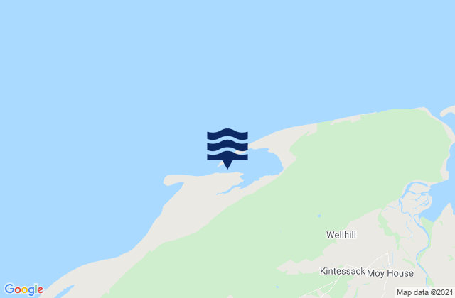 Mappa delle Getijden in Moray Firth, United Kingdom