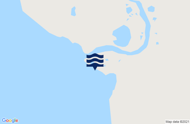 Mappa delle Getijden in Mould Bay, United States