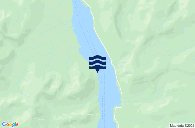 Mappa delle Getijden in Mountain Point, United States